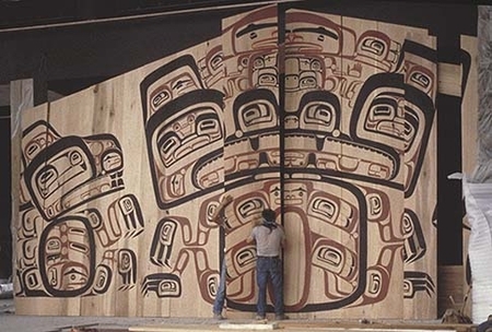 Constructing the Tsimshian House